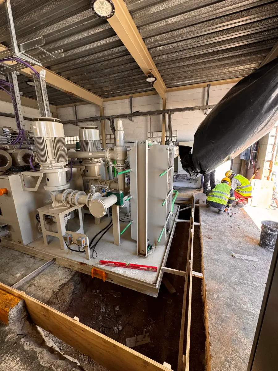 Adecuación de sala de lubricación de molino — Campana, foto 5