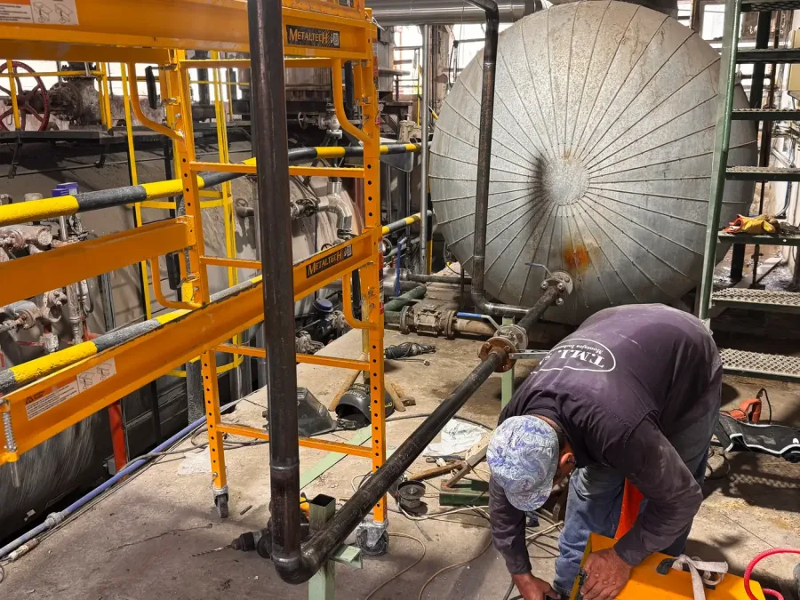 Ejecución de bypass en cañería de 2" alta presión — Zárate, foto 2
